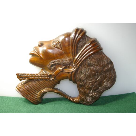 African hand carving by George Berry Sr. Signed - Picture 3 of 10